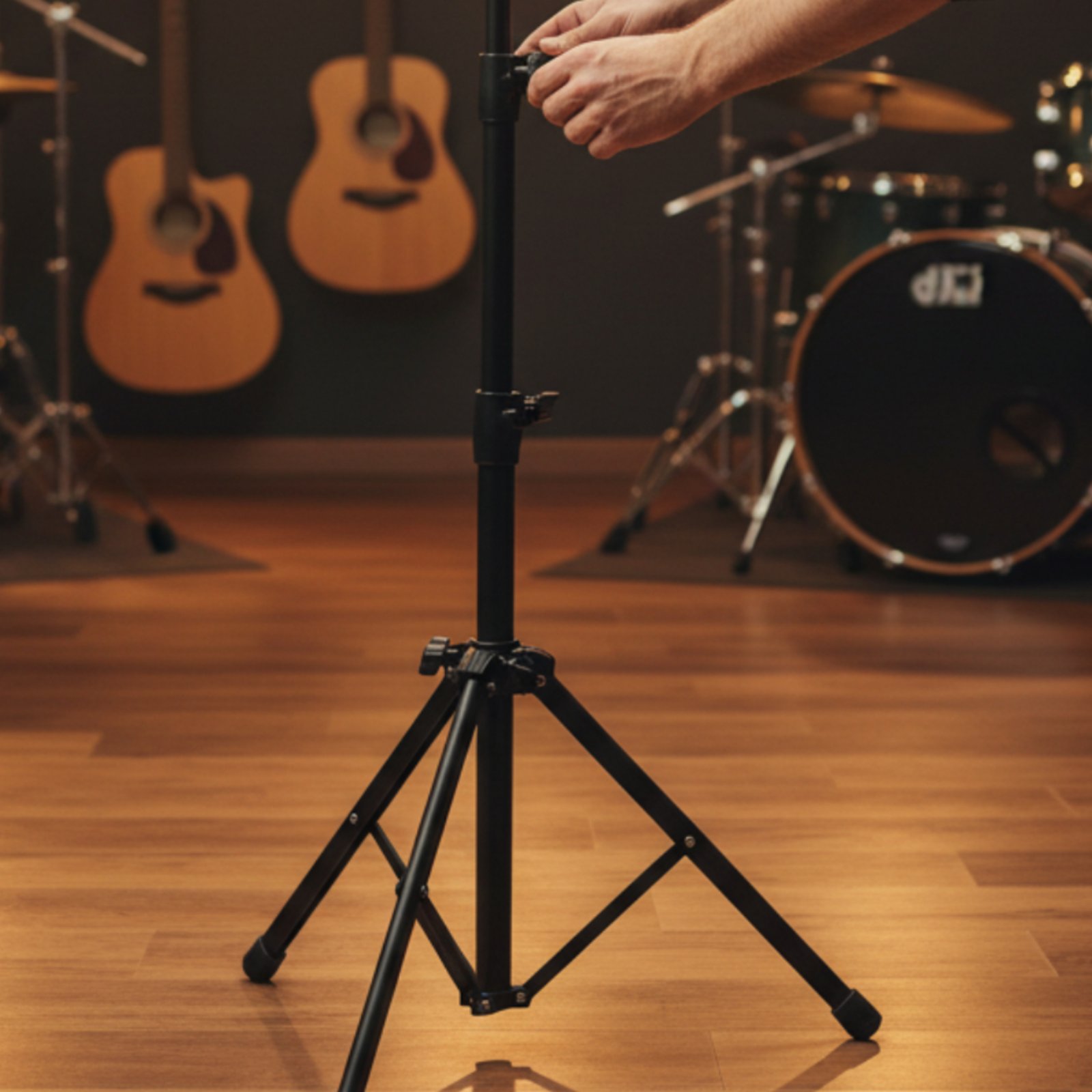 Music Stand Folding - Support de cloche à corde portable