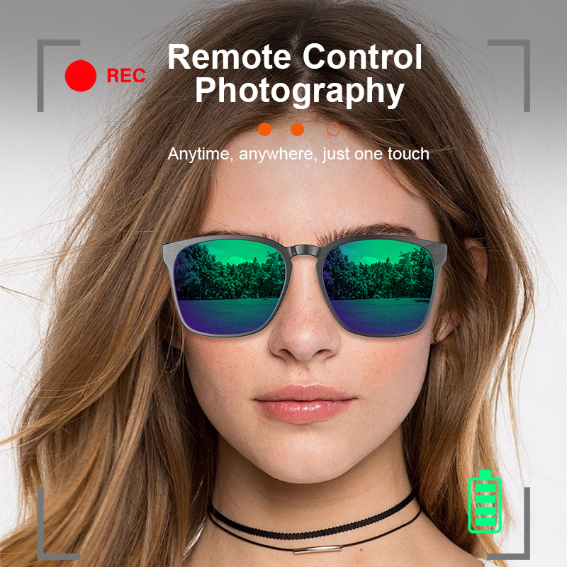 Audio Music To Video Ai Free - Lunettes intelligentes Bluetooth AI avec traduction