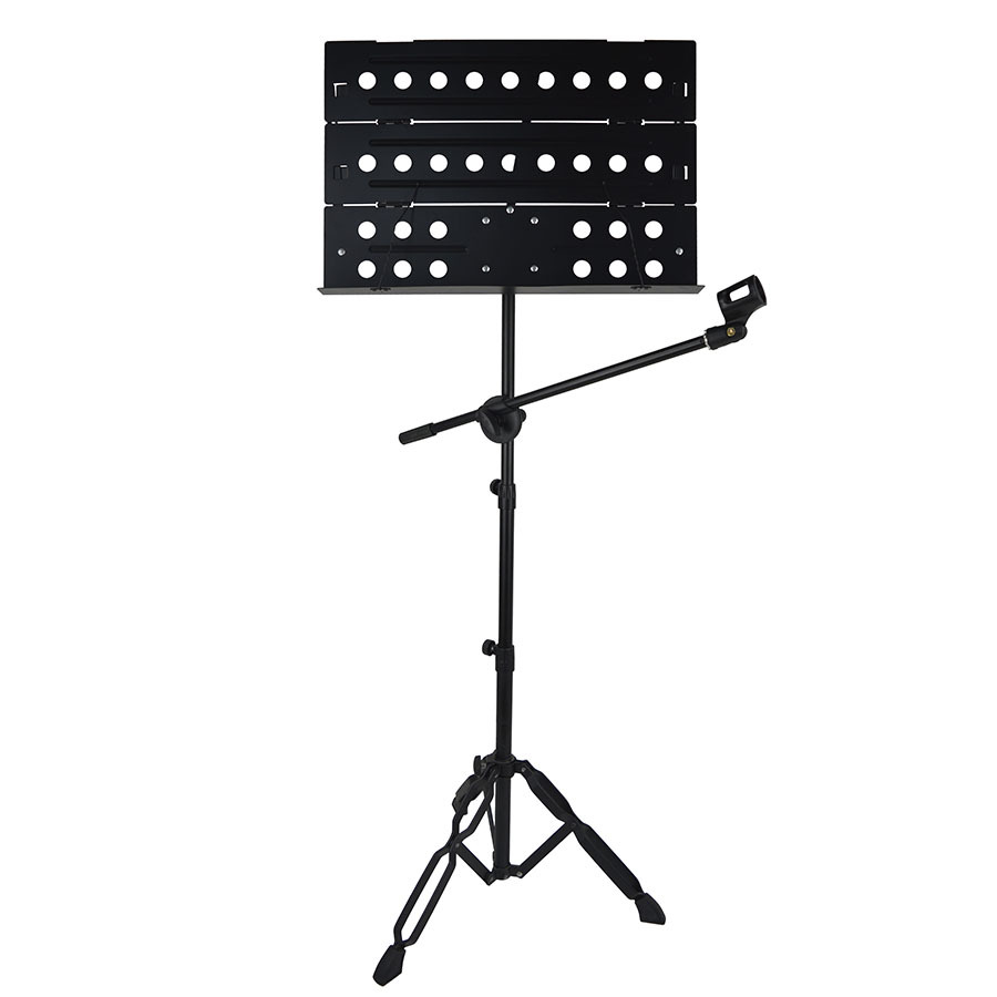 Music Stand Folding - Pupitre de musique pliable 2-en-1 avec