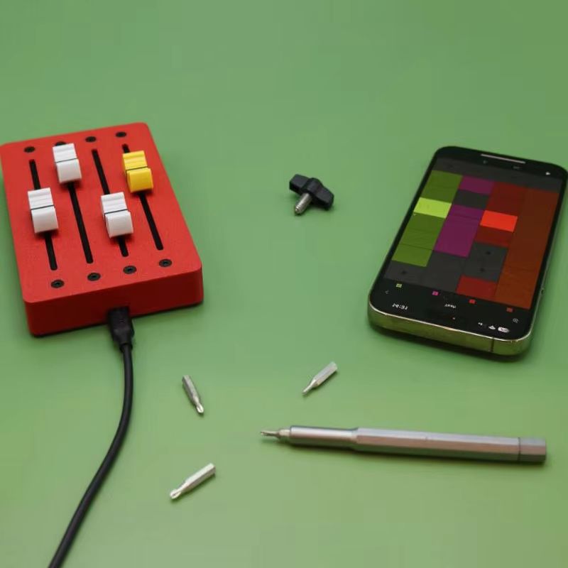 Audio Music Software - Contrôleur MIDI, contrôleur CC, fader, interface
