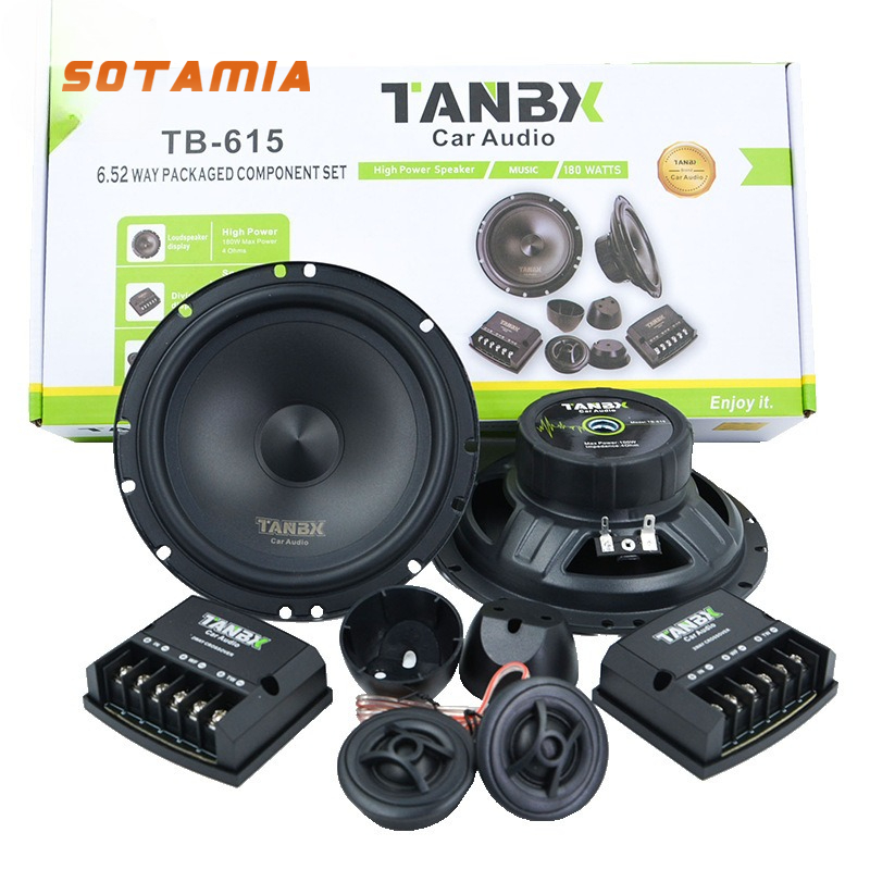 Audio Music Online - SOTAMIA 60W 6,5 pouces Haut-parleur coaxial