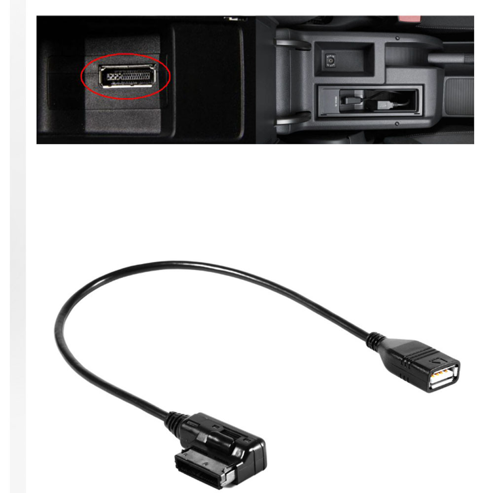 Audio Music Mp3 - Câble adaptateur audio USB, cordon AUX