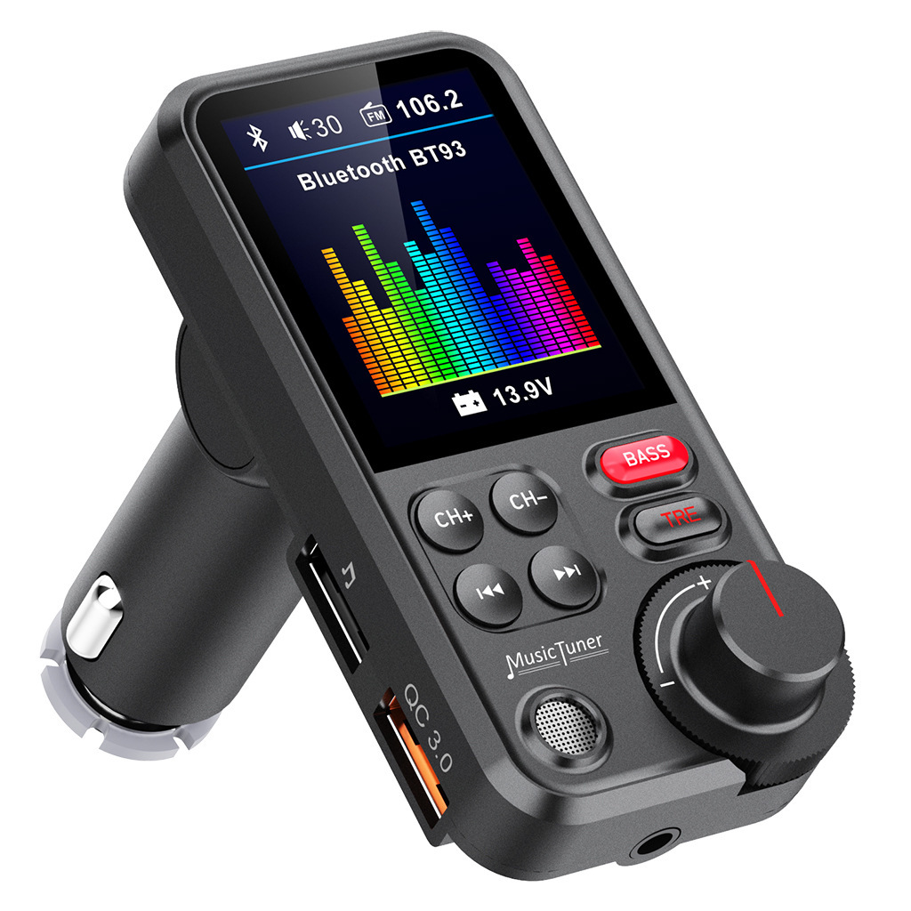 Transmetteur FM pour voiture,  - Audio Music Equalizer avis et prix