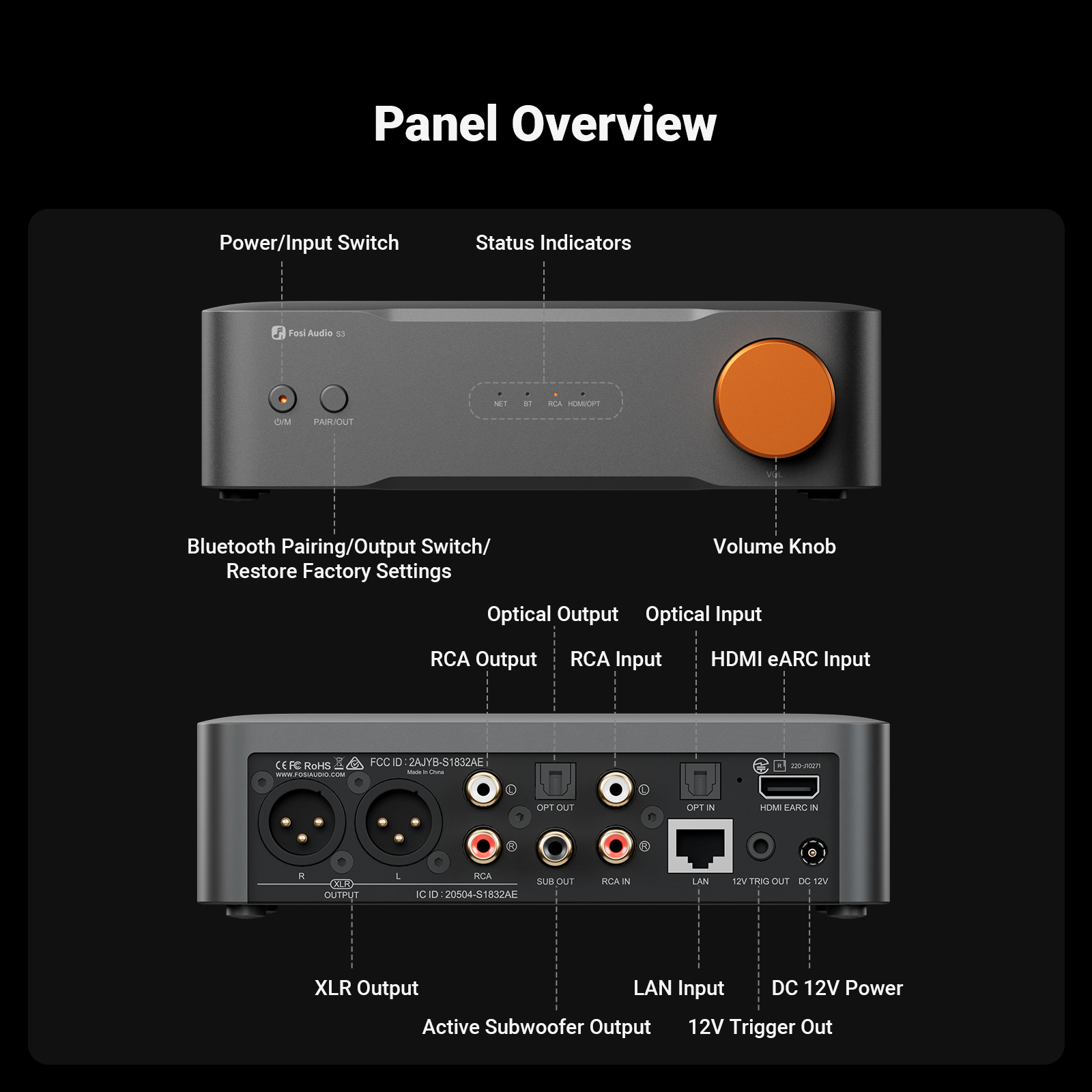 Fosi Audio Hi-Res Music Stream - Audio Music Mp3 avis et prix