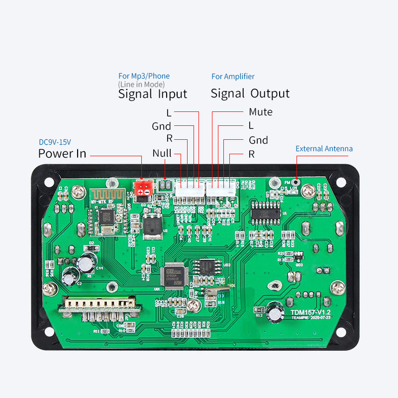 Module de lecteur LCD UNISIAN  - Audio Music Mp3 avis et prix