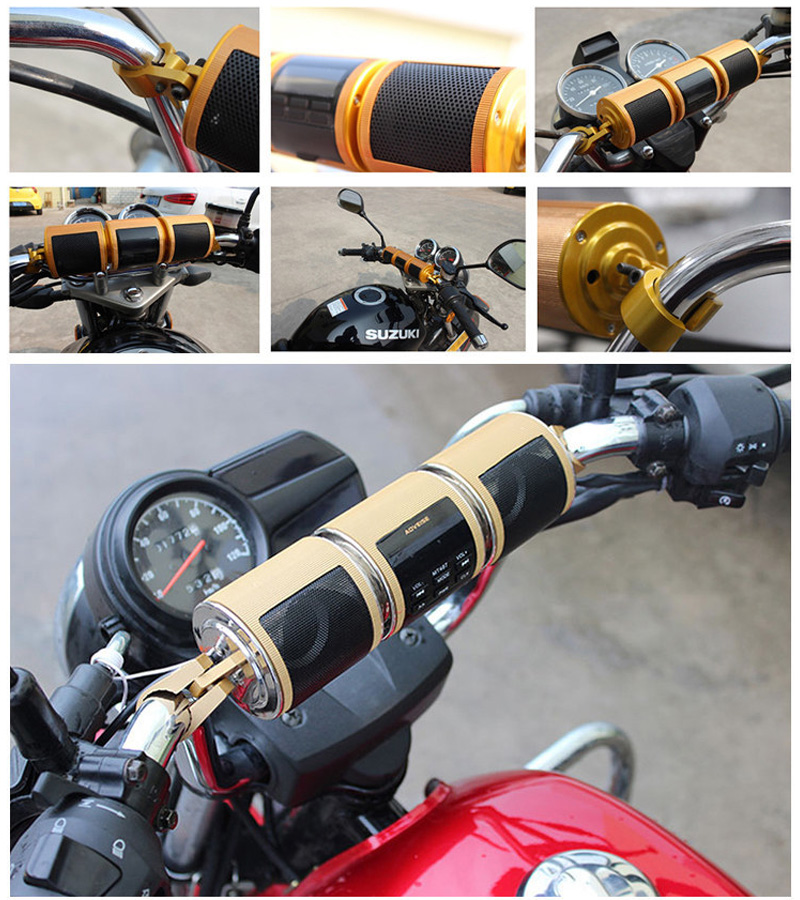 Audio FM pour moto, Radio AUX  - Audio Music Mp3 avis et prix