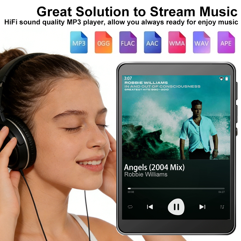 Lecteur MP3 WiFi Android 10, S - Audio Music Mp3 Download avis et prix